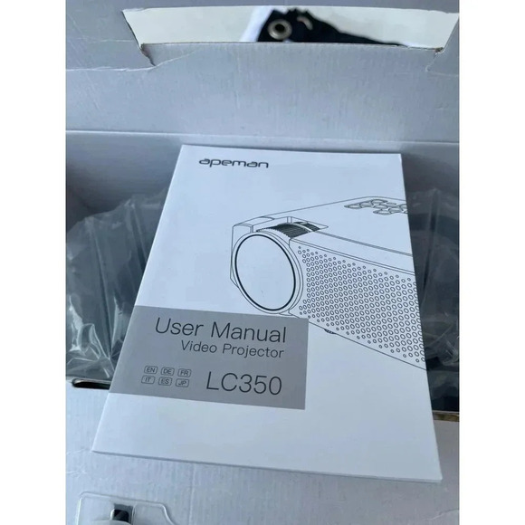 Apeman Projector Mini Phone Upgraded Digital Projector LC350 - Picture 8 of 10